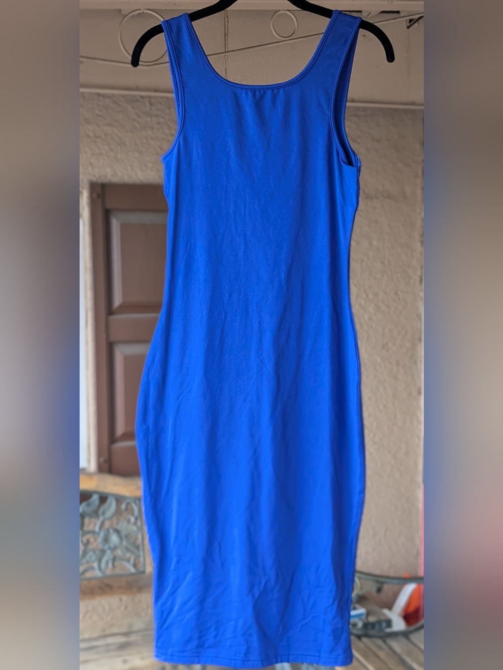 Stretchy Blue BodyCon Dress